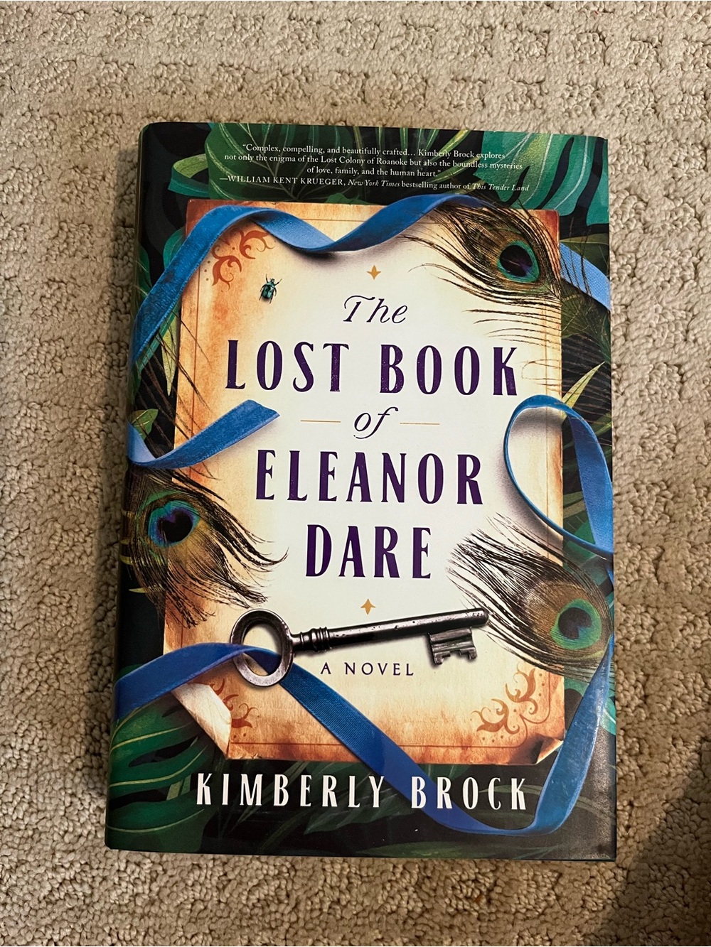 The Lost Book of Eleanor Dare by Kimberly Brock Hardcover
